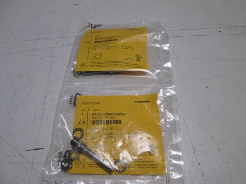 LOT OF 2 TURCK PROXIMITY SENSOR Bi1,5U-EG08-AP6X-H1341 *NEW IN FACTORY BAG*