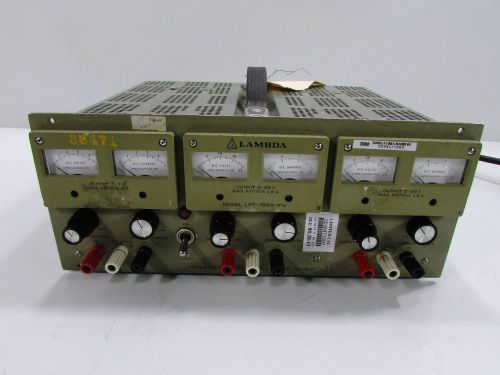 *  LAMBDA LPT-7202-FM TRIPLE OUTPUT REGULATED POWER SUPPLY