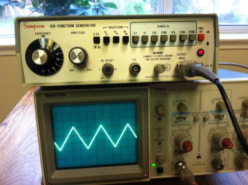 Simpson Model 420 Function Generator