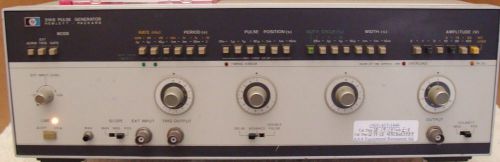 HP - AGILENT 214B HIGH POWER PULSE GENERATOR MANUAL! CALIBRATED!