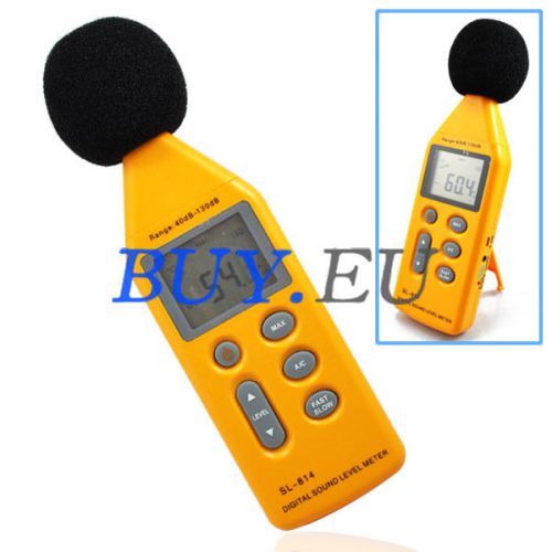 Digital Sound Noise Level Meter Decibel Pressure Logger