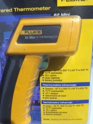 FLUKE INFRARED THERMOMETER 62mini NEW