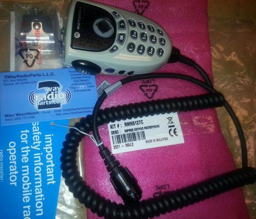 New motorola mototrbo impres 4-way navigation keypad mic enhanced audio xpr5550 for sale