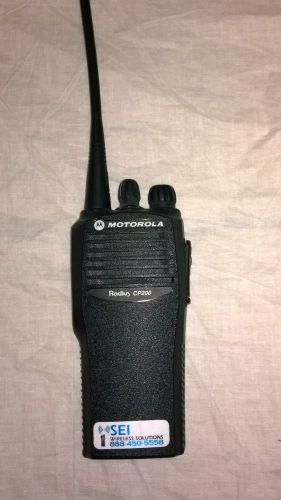 Cp200 4 channel radio excellent condition  (aah50rdc9aa1an) free shipping!! for sale