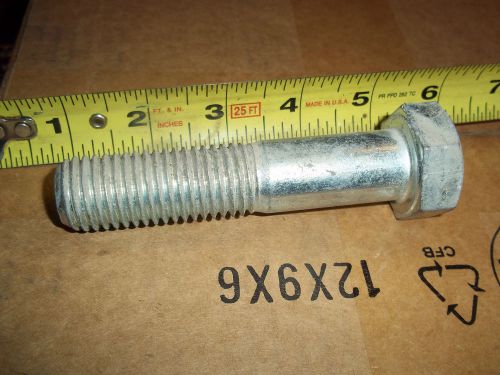 2  NEW    7/8&#034;  X   9   4&#034;  Long  Zinc Plated  Grade 5  Bolt