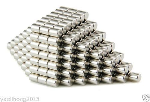 25pcs 3 X 4mm Neodymium Disc Super Strong Rare Earth N35 Small Fridge Magnets