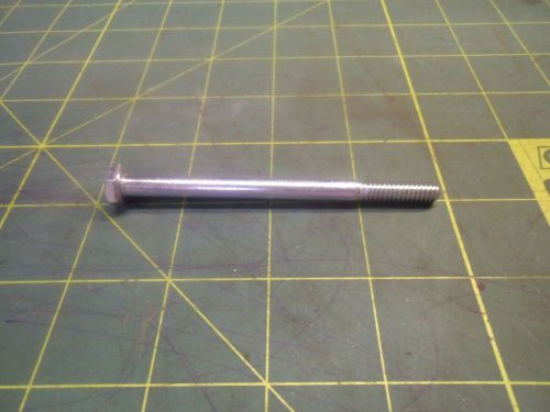 1/4-20 x 3 1/2 HEX CAP SCREW BOLT GRADE 5 ZINC FINISHED QTY 25 #J53442