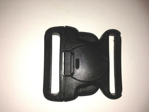 DUTY BELT BUCKLE REPLACEMENT 2 1/4 BLACK ACETAL POLICE SECURITY CORRECTIONS NEW