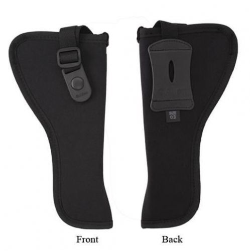 44803 allen cortez nylon right hand hip holster black for 5-6&#034; revolver size 03 for sale