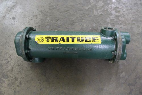 NOS THRUSH STRAITUBE 78B6 HEAT EXCHANGER 1&#034;NPT BOTTOM 1-1/4&#034;NPT SIDE