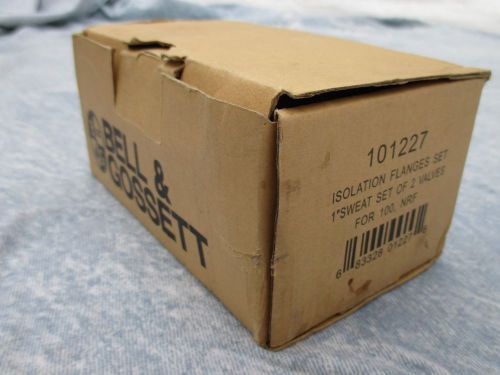 Bell &amp; Gossett 1&#034; Isolation Flanges - New in box