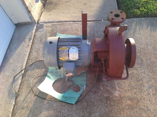 Cornell 1.5 CBH-3 Ammonia Refrigeration Pump/motor Runs Great W/ Oiler &amp; Line