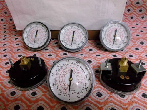 12 pressure gauges (new old stock) 500 psi for sale