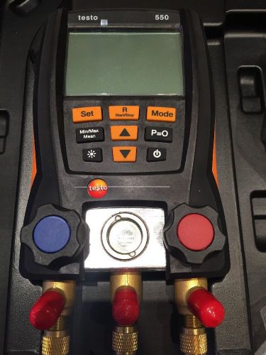 Testo 550 Digital Manifold Tester