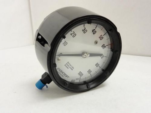 145009 New-No Box, Ashcroft 96217 Dry Pressure Gauge, 0~100PSI, 1/4 NPT