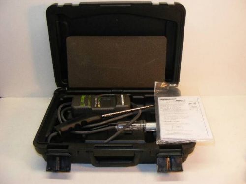 Bacharach Monoxor III Carbon Monoxide Detector Analyzer DeluxeTesting Kit +Case