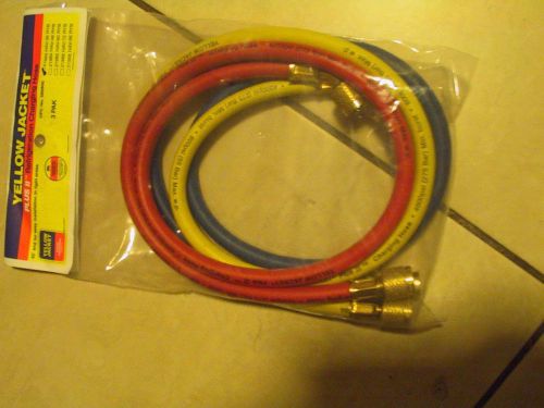 YELLOW JACKET PLUS II REFRIGERATION CHARGING HOSE 3 PAK 21983