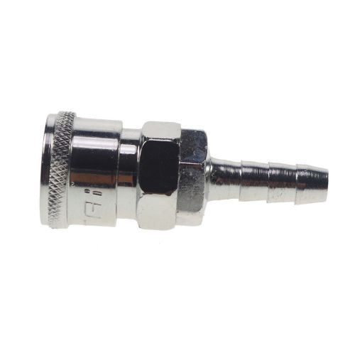 2 pieces 3/8&#034; Barb 3/8&#034;Body Pneumatic Air Quick Coupler Socket Connector