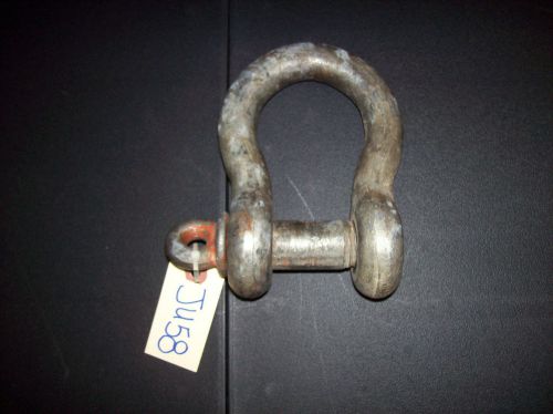 Columbus Mckinnon 10 ton Clevis Screw Pin 1&#034;  Anchor Shackle  ~ USA ~ JU58