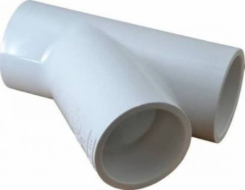 Spears 475-020 PVC SCH-40 WYE 235PSI, 2&#034; Slip, White - Lot of 3 - NEW