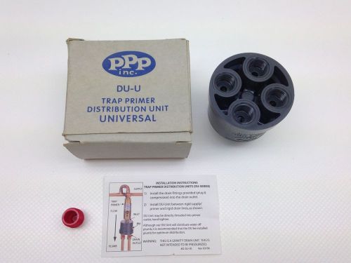 Ppp floor drain trap primer distribution unit du-u new for sale