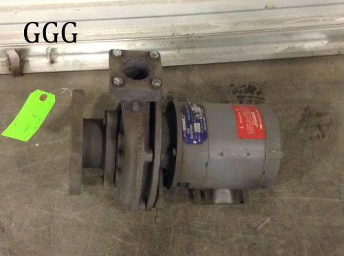 Nes company centrifugal pump 120d 1.5&#034; x 3&#034; w/ 3/4 hp motor for sale