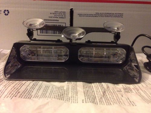 Whelen dual avenger avn2 linear super led dash | deck clear lens new | bright !! for sale