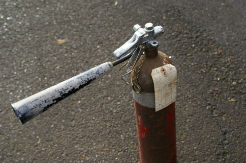 Rare General Brand Sno Fog Co2 #5AKS Fire Extinguisher  &#034;AS IS&#034;