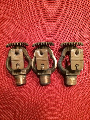 3 1959 Hodgman Sprinkler Heads 155,212&amp;286 Degrees.