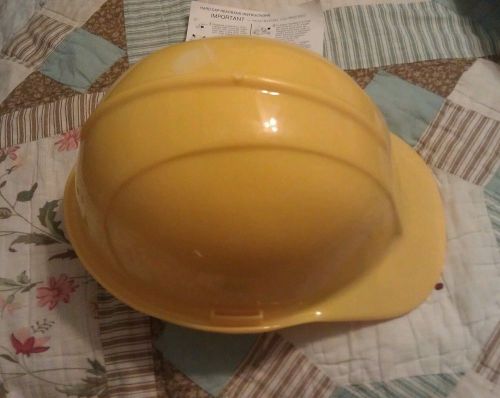 Klein Tools 60010 ANSI Yellow Safety Hard Hat in Great Shape