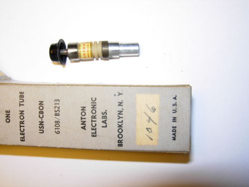 6108 Geiger Counter Tube - Alpha/Beta/Gamma NIB. Fully Tested, 100% Guaranteed