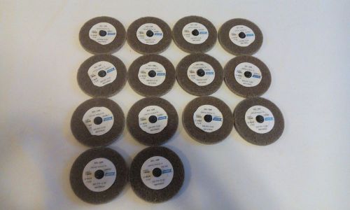 NORTON 66261014936, 66261014922 Non-Woven Disc,3in dia. (Lot. 9 pcs)