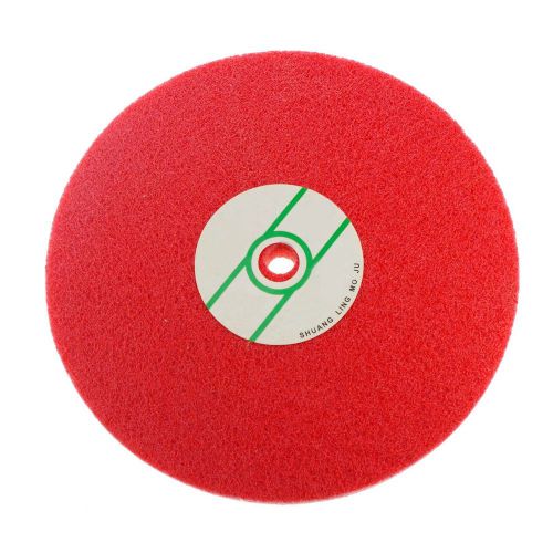 Fiber Polishing Buffing Wheel 180# Grit Nylon Abrasive 150mm Dia 7P Hardnes