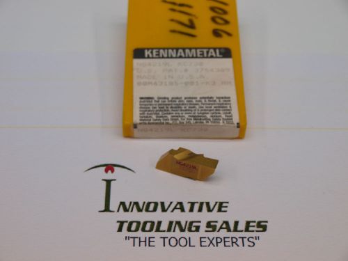 NG4219L Top Notch Carbide Insert Grade KC730 Kennametal Brand 1pc