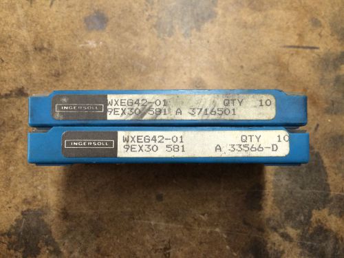 WXEG 42-01 581 INGERSOLL INSERTS