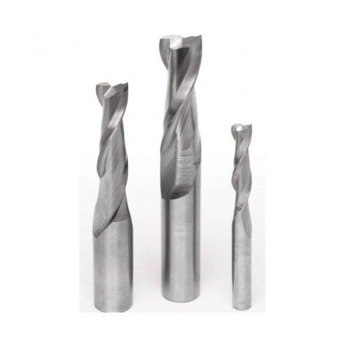 Solid Carbide Spiral Upcut Bit Starter Set, 3-Piece Fast Smooth Deep Cuts- NEW