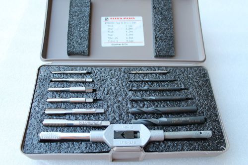 Titex Plus Tools - 900200 - Precision Cutting Tools - Tap &amp; Drill Set - NOS