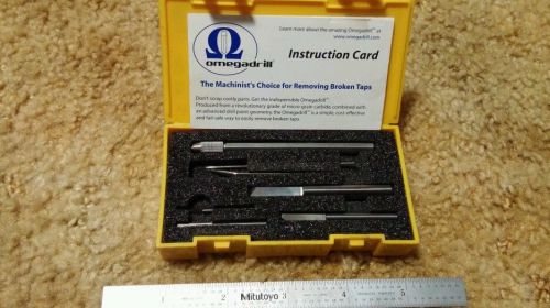 Omega drill broken tap extractor solid carbide