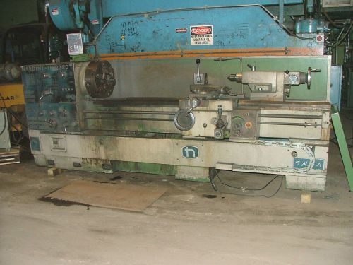 Big bore lathe nardini 20&#034; x 80&#034; * 4 3/4&#034; spindle bore, 18&#034; buck chuck, oilfield for sale