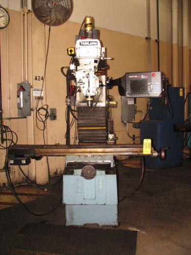 30&#034; X 3HP Spdl Southwest Ind. DPM 3 CNC VERTICAL MILL, Proto-Trak SM-3 Axis,Bed