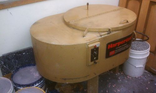 Harperizer &#034; GEM &#034; Model  high speed refinishing and mass tumbling machine