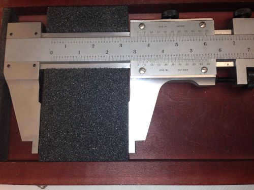 STARRETT 123  Master Vernier Caliper 50 inch caliper