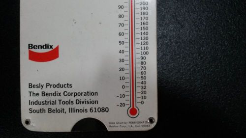 VINTAGE INCH / METRIC CONVERTER SLIDE CALCULATOR