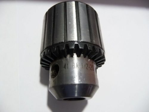 JACOBS 41BA-1/2 MEDIUM DUTY THREADED MOUNT CHUCK WITH OUT KEY