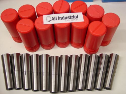 12 pc #3 morse taper collets set 1/8&#034; - 3/4&#034; 3mt mt3 3/16 1/4 3/8 1/2 5/8 chuck for sale