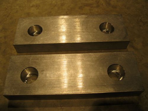 2 ALUMINUM SOFT VICE JAWS 6&#034;