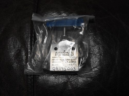 AUTOCLAVE ENGINEERS 3/8&#034; NEEDLE VALVE SW601-GY