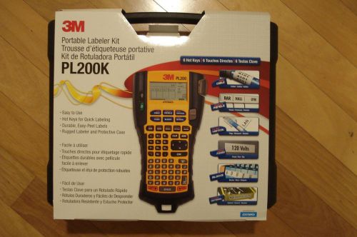 BRAND NEW!!!! 3M PL200K Professional Label Maker Kit