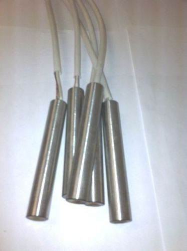 Cartridge heater 5/8&#034;diameter x 4&#034;long,230volt 350w with internal thermocouples for sale