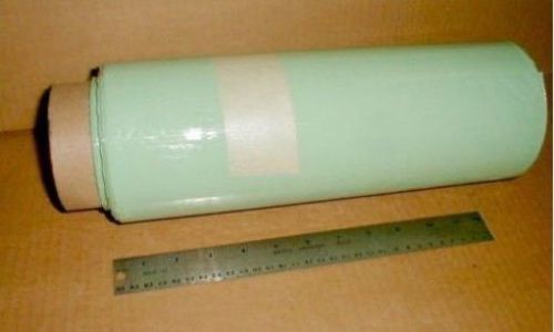 TEFLON FILM .003&#034;X13&#034;X180 FEET 8 LBS GREEN VIRGIN  PTFE SHEET  15000-3